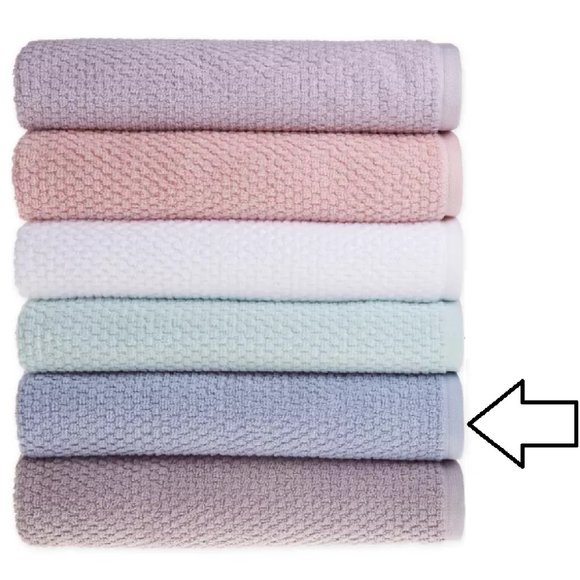 3 Wild Sage Savannah 16x28" HAND Towels = 1 LAVENDER + 1 BLUE FOG + 1 MAUVE PINK - Picture 6 of 12